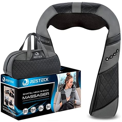Although it is a little bit bulkier than the Zyllion <b>massager</b>, it comes with its own bag so you can easily carry it around anywhere. . Resteck massager
